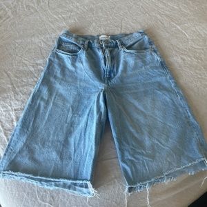 Frame denim shorts size 29 worn once!